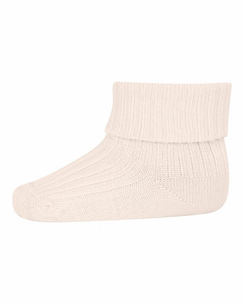 MP Denmark - Cotton Rib Baby Sock - Pink Champagne - Makimo - Smart Kids