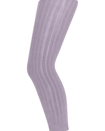 MP Denmark - Cotton Rib Leggings - Lavender Sky - Makimo - Smart Kids