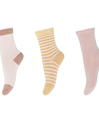 MP Denmark - Dagmar Socks 3-pack - Mulitcolor - Makimo - Smart Kids