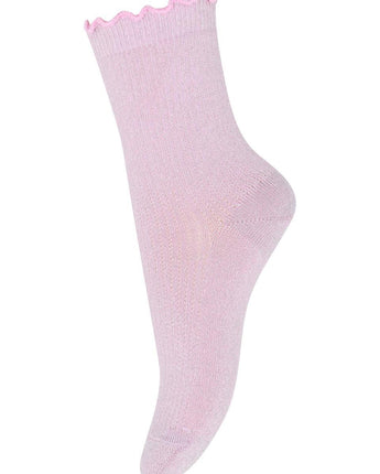 MP Denmark - Doris Glitter Socks - Fragrant Lilac - Makimo - Smart Kids