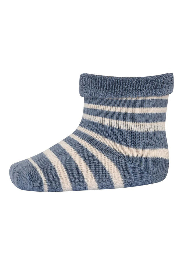 MP Denmark - Eli Baby Socks - Stone Blue - Makimo - Smart Kids