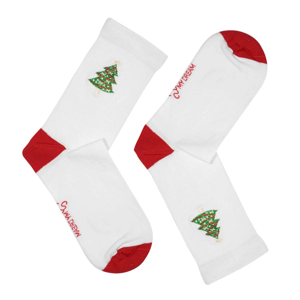 My Day My Dream - Socken - Christmas Collection - Weihnachtsbaum gestickt - Makimo - Smart Kids