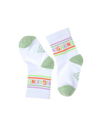 My Day My Dream - Socken - Text Collection - KIGAKIND Grün - Makimo - Smart Kids