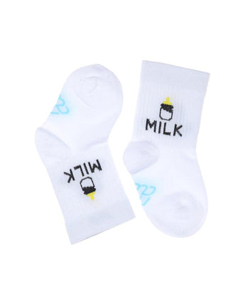 My Day My Dream - Kindersocken - Text Collection - Milk - Makimo - Smart Kids