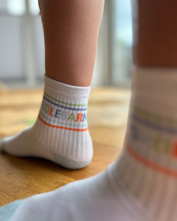 My Day My Dream - Socken - Text Collection - SKOLEBARN Blå - Makimo - Smart Kids