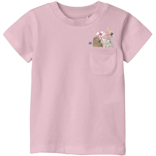 Name It Baby - NBFDYRIAH T-Shirt in Parfait Pink - Makimo - Smart Kids
