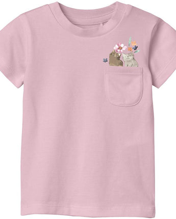 Name It Baby - NBFDYRIAH T-Shirt in Parfait Pink - Makimo - Smart Kids