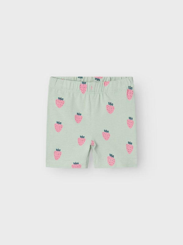 Name It Baby - Vandora Biker Shorts in Silt Green - Makimo - Smart Kids