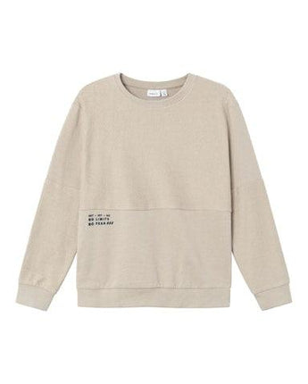 NAME IT Kinder Sweatshirt - NKMJEFAN LS LOOSE SWEAT UNB - Makimo - Smart Kids