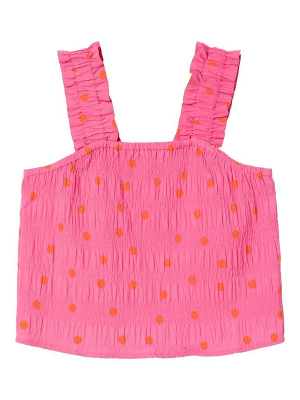 NAME IT Mädchen Top - NKFJIDITSE STRAP TOP BOX - Makimo - Smart Kids