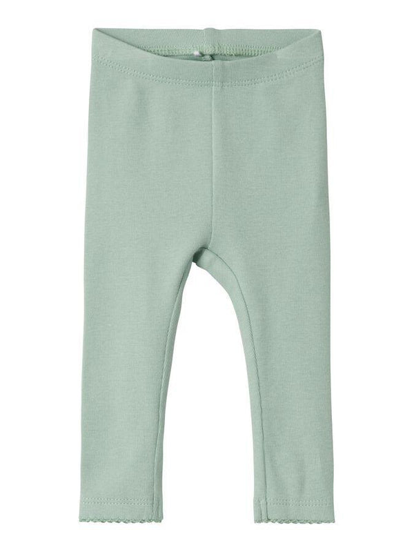 Name It Mini - Leggings für Mädchen in hellgrün - Makimo - Smart Kids