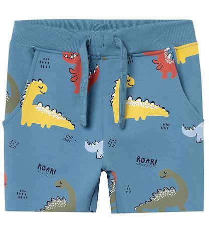Name It Mini - Sweatshorts - NmmHimmel - Provenzial Blue - Makimo - Smart Kids