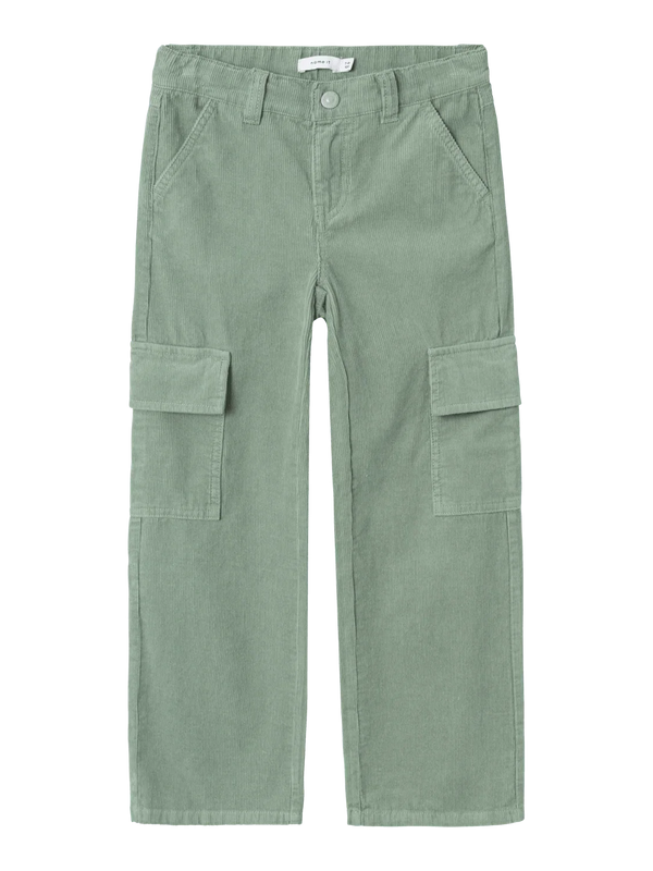 Nkfbella Wide Cord Pant 7299-Cy - Makimo - Smart Kids