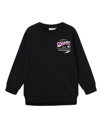 Nkfnukkel Ls Long Rlx Sweat Bru - Makimo - Smart Kids