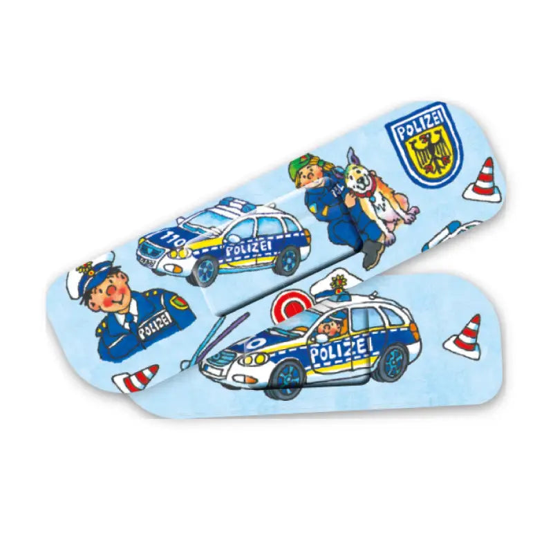 Lutz Mauder - Pflasterbriefchen Polizei