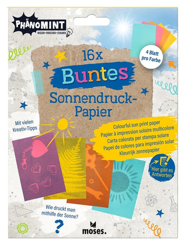 PhänoMINT - Buntes Sonnendruckpapier - Makimo - Smart Kids