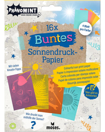 PhänoMINT - Buntes Sonnendruckpapier - Makimo - Smart Kids