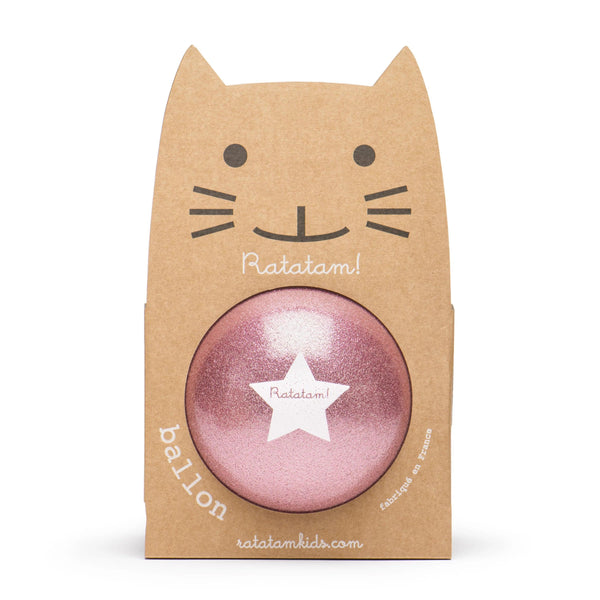 Pinker Glitzerball – Handgefertigt - 22cm - Makimo - Smart Kids