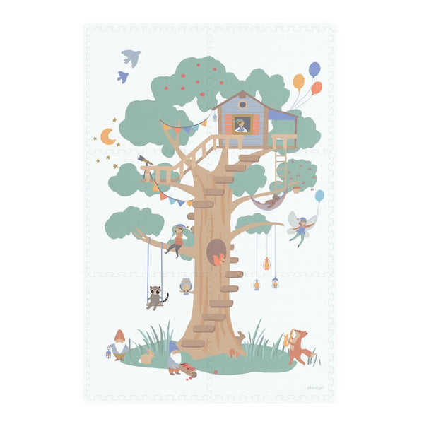 Play&Go EEVAA - Spielmatte aus 6 Puzzleteilen - Treehouse - Makimo - Smart Kids