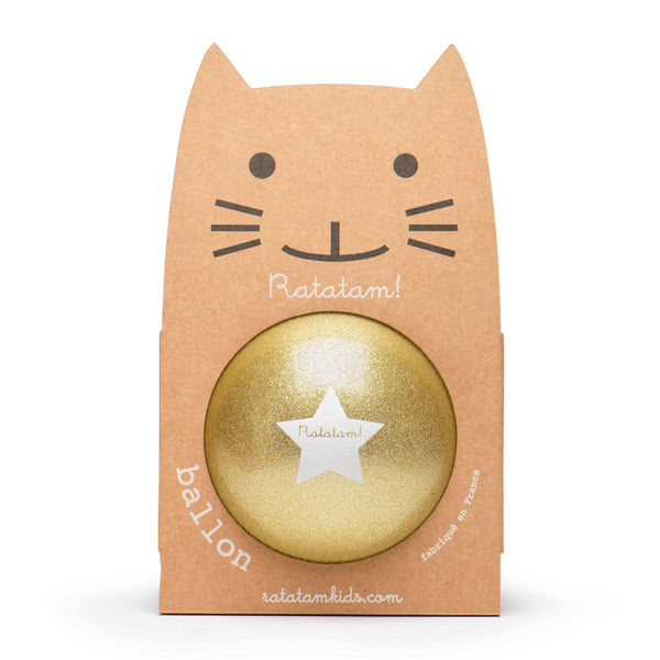 Ratatam - Glitzer Ball Gold 22cm - Makimo - Smart Kids