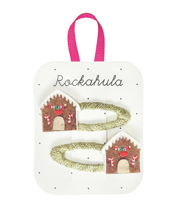 Rockahula Kids Haarclip Lebkuchenhaus – festliches Weihnachtsaccessoire - Makimo - Smart Kids