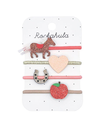 Rockahula - Lucky Pony Haargummis - 4er Set - Makimo - Smart Kids