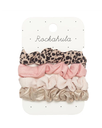 Leopard Scrunchie Set (4er Pack) von Rockahula Kids