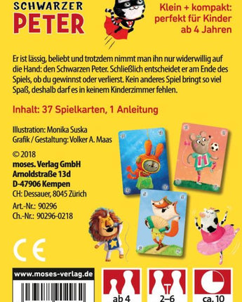 Schwarzer Peter – Das beliebte Kartenspiel in der Metalldose - Makimo - Smart Kids