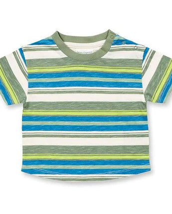 Sense Organics - Baby T-Shirt - Modell EKI - Geringelt - Makimo - Smart Kids