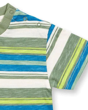 Sense Organics - Baby T-Shirt - Modell EKI - Geringelt - Makimo - Smart Kids