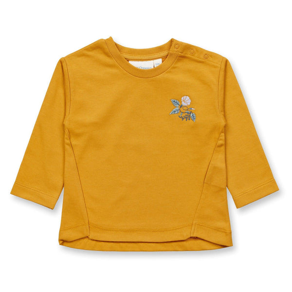 Sense Organics KLARA - Sweatshirt für Babys in Currygelb - Makimo - Smart Kids