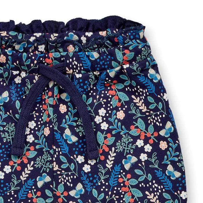 Sense Organics VANNA - Baby Sweathose mit Blumendruck - Makimo - Smart Kids