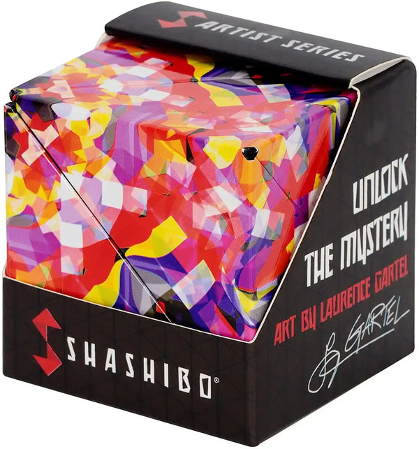 Shashibo Cube "CONFETTI" – Geometrischer Magnetwürfel & 3D-Lernpuzzle - Makimo - Smart Kids