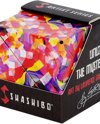 Shashibo Cube "CONFETTI" – Geometrischer Magnetwürfel & 3D-Lernpuzzle - Makimo - Smart Kids