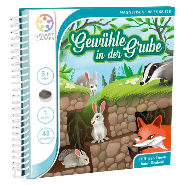 Smart Games - Reisespiel Gewühle in der Grube - Makimo - Smart Kids