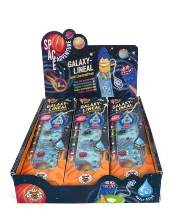 SPACE ADVENTURE Galaxy-Lineal 18cm & Lesezeichen - Makimo - Smart Kids