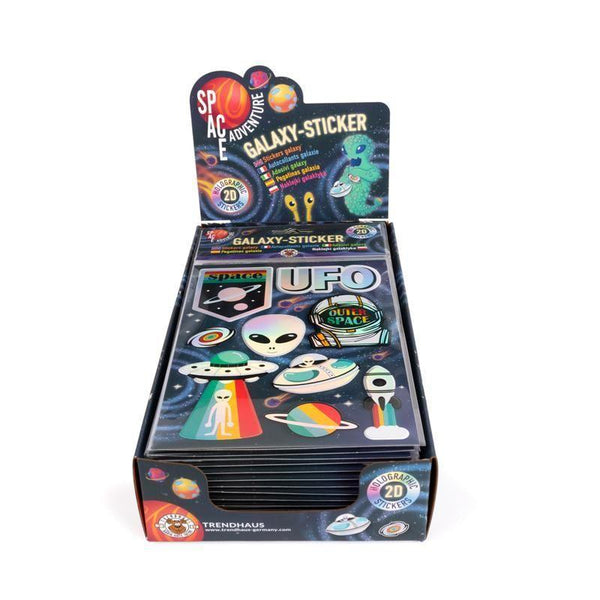 SPACE ADVENTURE Galaxy Sticker Holographie 9er-Set - Makimo - Smart Kids