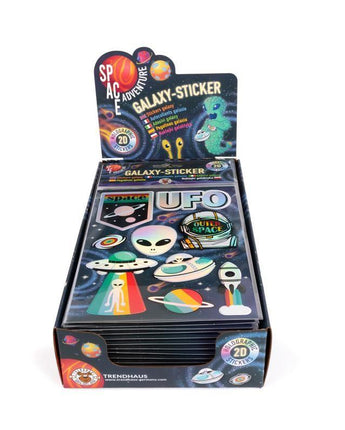 SPACE ADVENTURE Galaxy Sticker Holographie 9er-Set - Makimo - Smart Kids