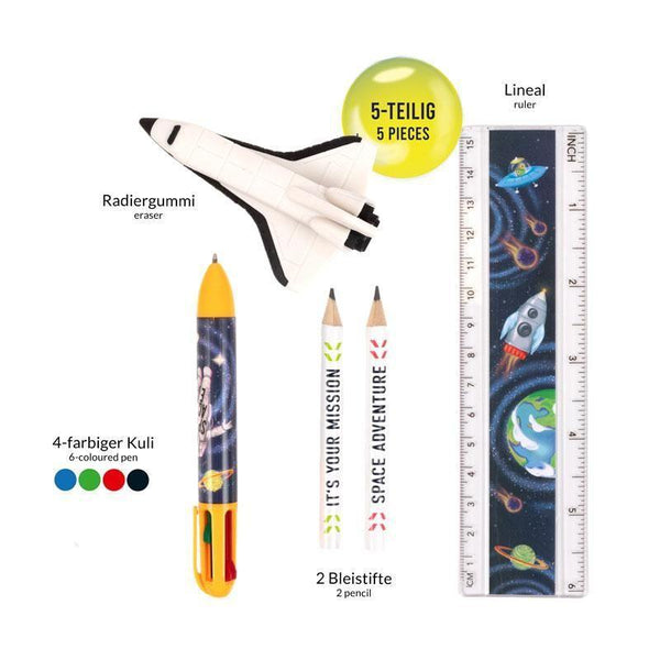 SPACE ADVENTURE Schreibsets 5-teilig - Makimo - Smart Kids