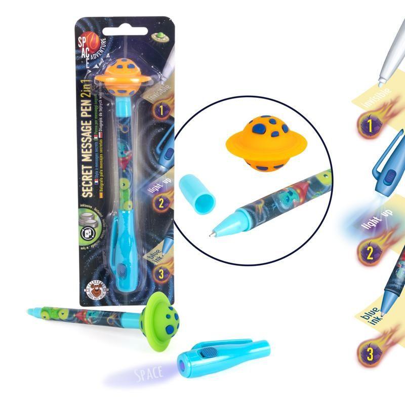 SPACE ADVENTURE Secret Message Pen mit Kugelschreiber - Makimo - Smart Kids