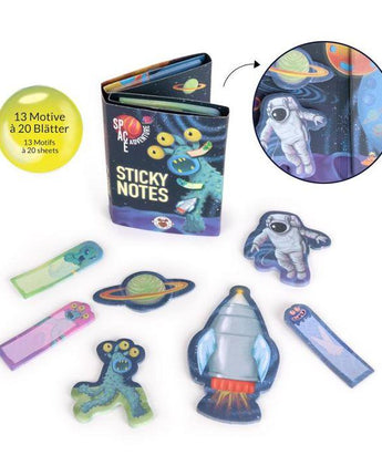 SPACE ADVENTURE Sticky Notes Mini-Organizer 260 Blatt - Makimo - Smart Kids