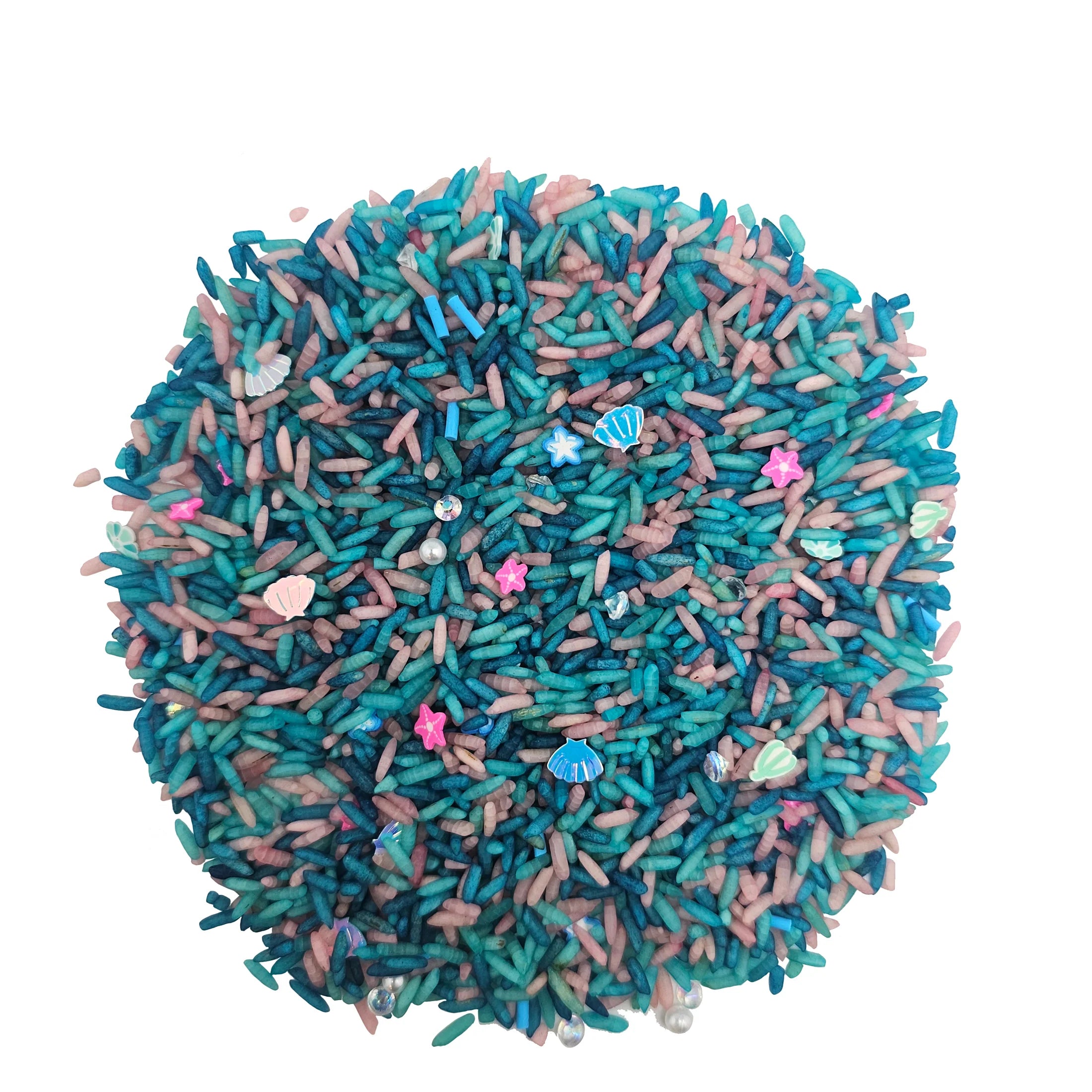 Grennn Spielreis – Mermaid Mix (sensorisches Spielmaterial)