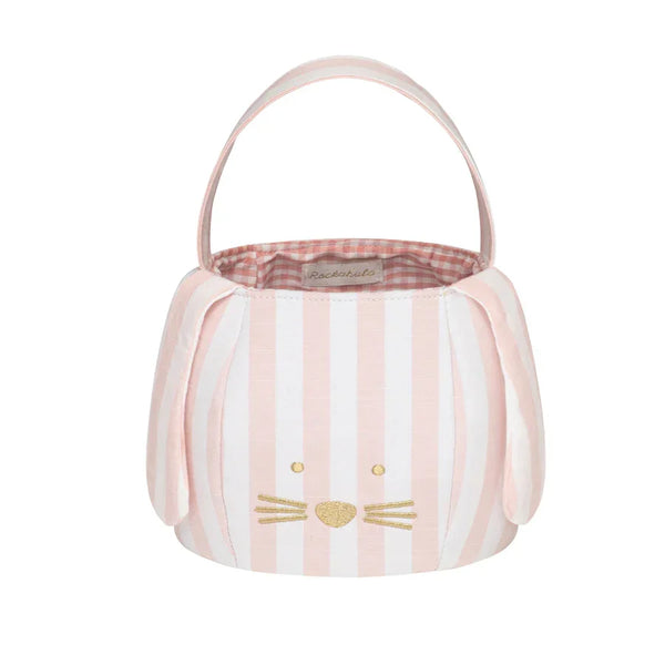 Stripy Bunny Bucket Bag - Korb im Hasendesign von Rockahula - Makimo - Smart Kids