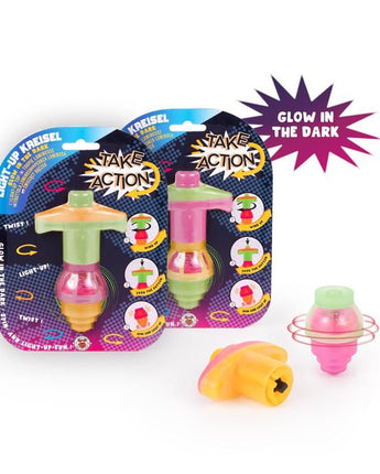 TAKE ACTION Light-Up Kreisel Glow in the Dark - Makimo - Smart Kids