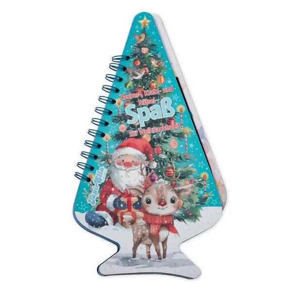 TapirElla Zauberkratzblock Weihnachten – 24 Seiten Kreativspaß mit Kratz- und Rätselspaß - Makimo - Smart Kids