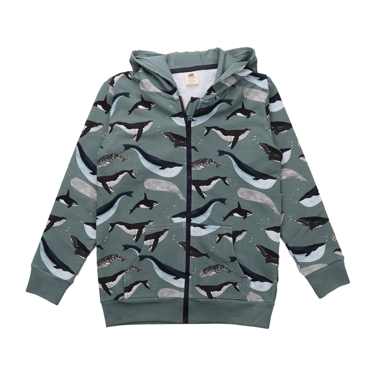 The Great Whales - Sweatjacke von Walkiddy - Makimo - Smart Kids
