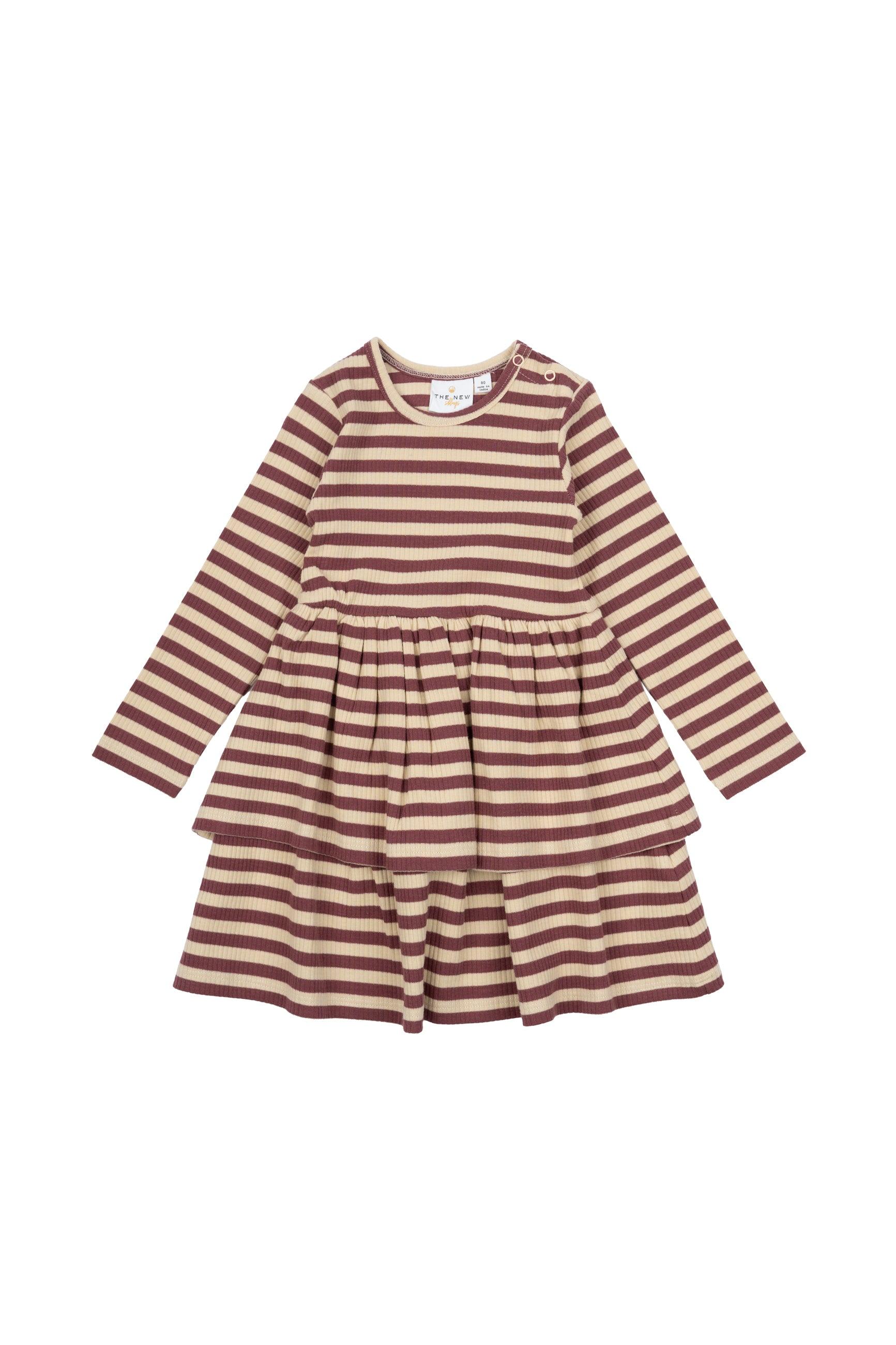 THE NEW - Kleid für Kleinkinder - Tnsfro L_S Rib Dress - Makimo - Smart Kids