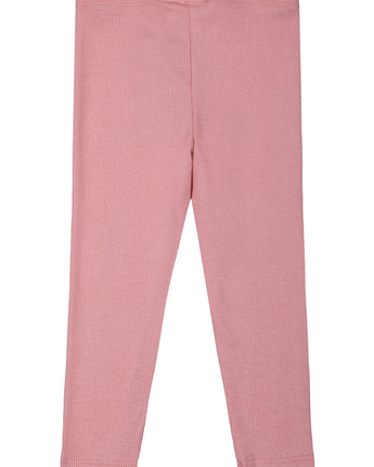 THE NEW - Mädchen Leggings - Bio-Baumwolle (Pink Nectar) - Makimo - Smart Kids