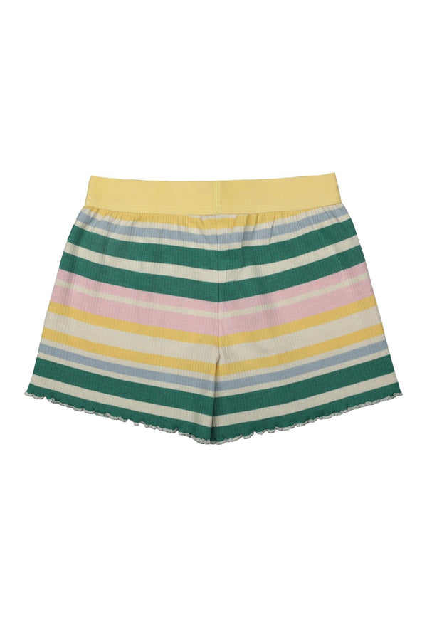 THE NEW - Mädchen Streifen Shorts - Bio-Baumwolle Shorts - Makimo - Smart Kids