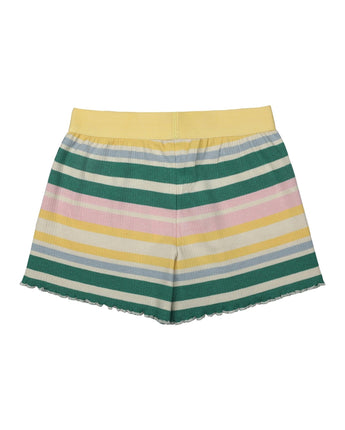 THE NEW - Mädchen Streifen Shorts - Bio-Baumwolle Shorts - Makimo - Smart Kids